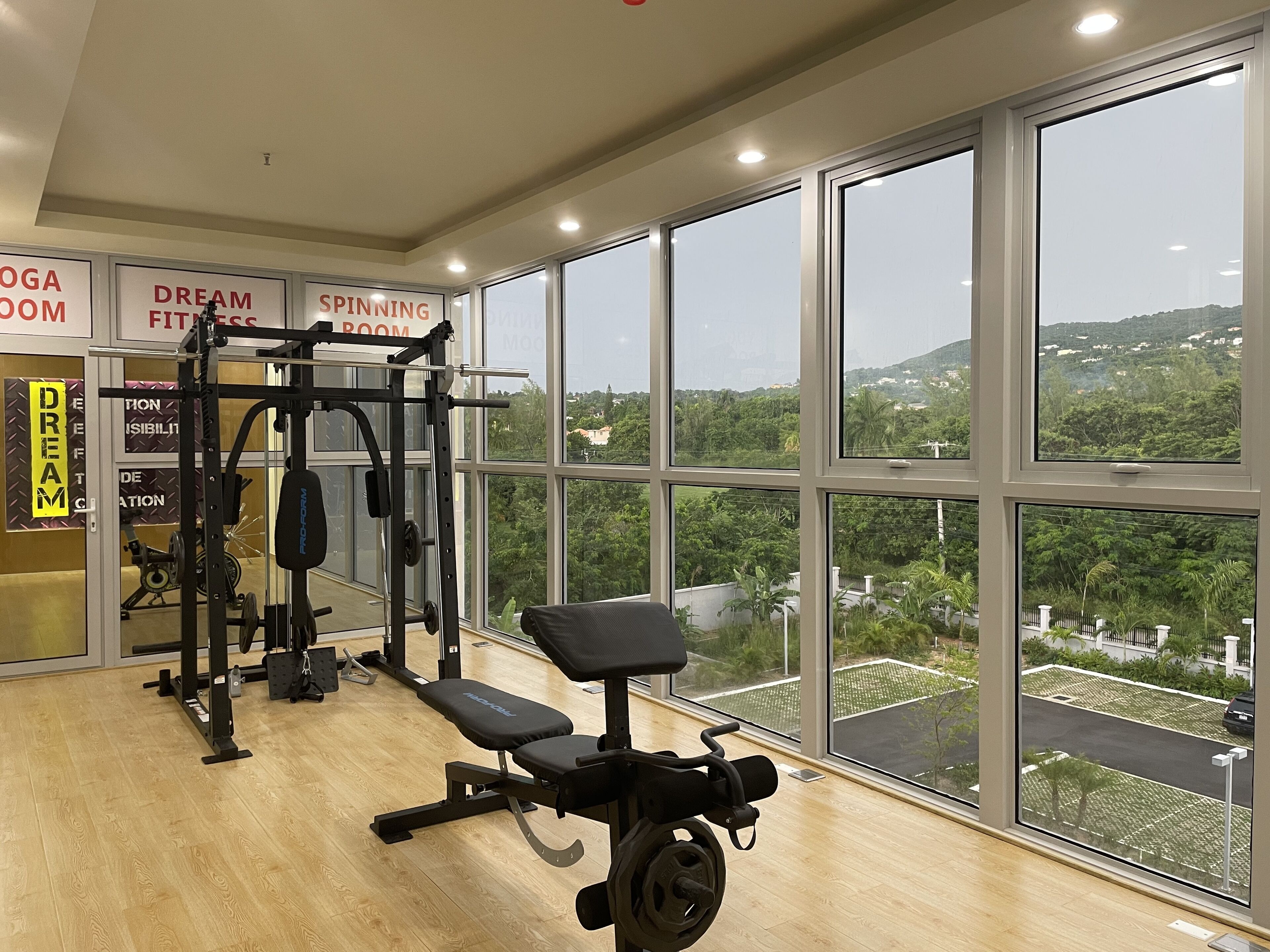 Fitnessfaciliteiten