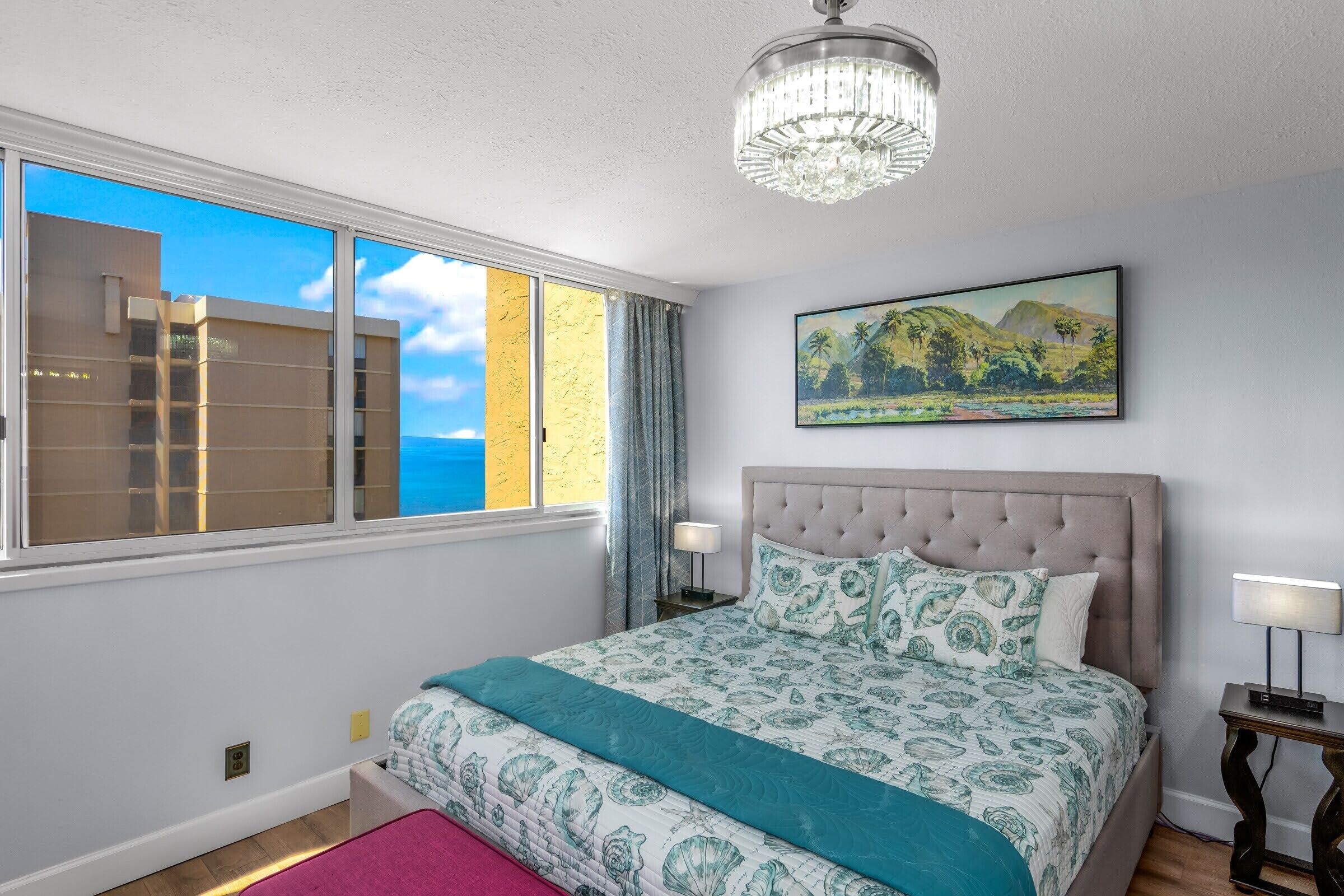 2 bedrooms, desk, iron/ironing board, free WiFi