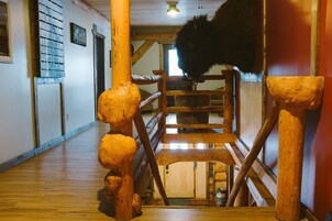 Interior entrance