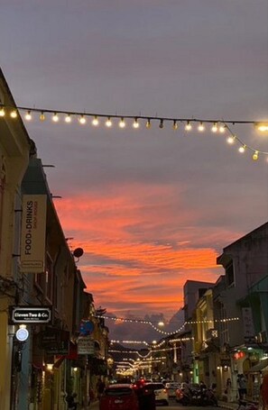 Front of property - evening/night