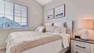 3 bedrooms, iron/ironing board, travel crib, WiFi