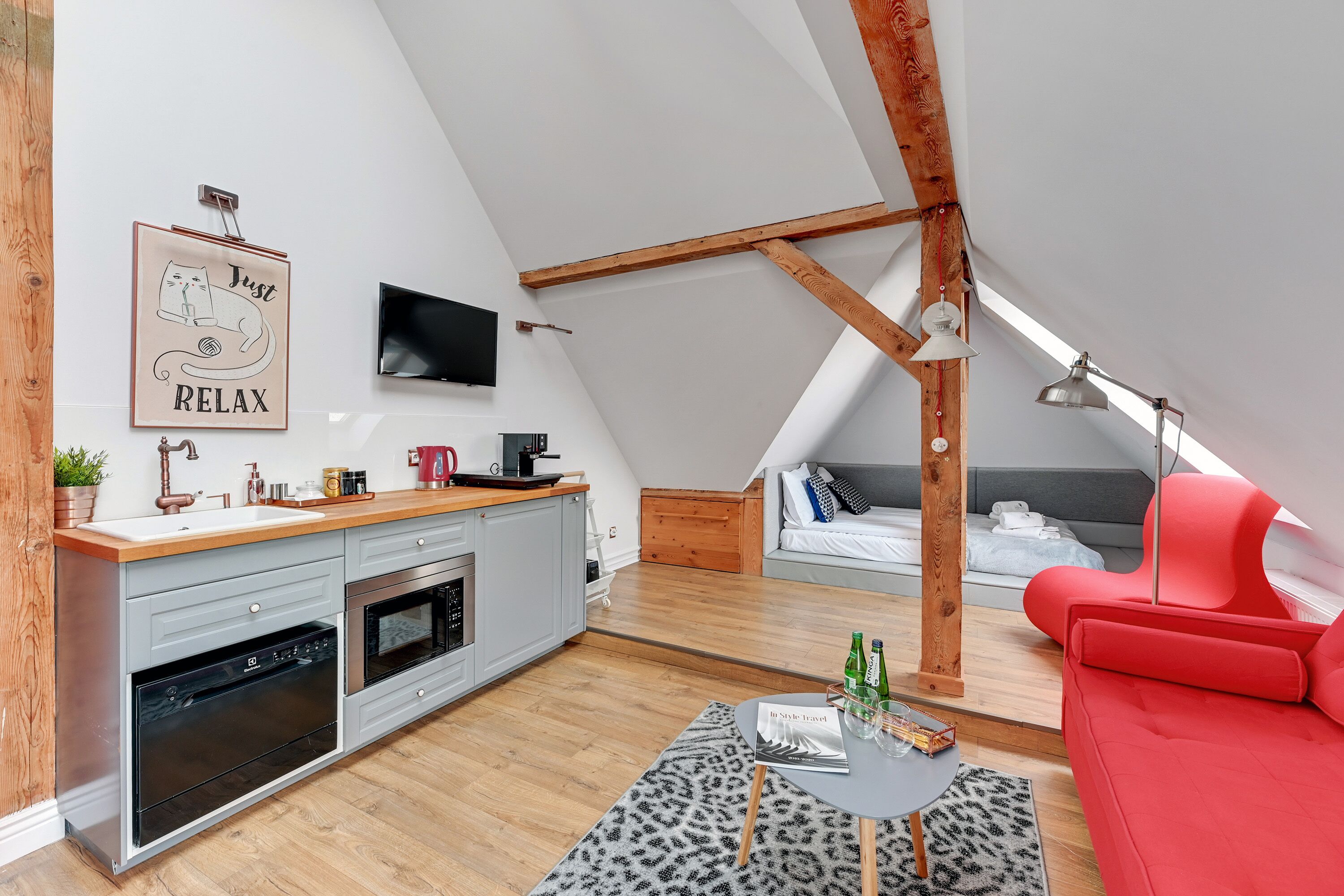Studio Suite | Individually decorated, individually furnished, iron/ironing board