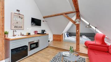 Suite monolocale | Biancheria da letto di alta qualità, con stile personalizzato