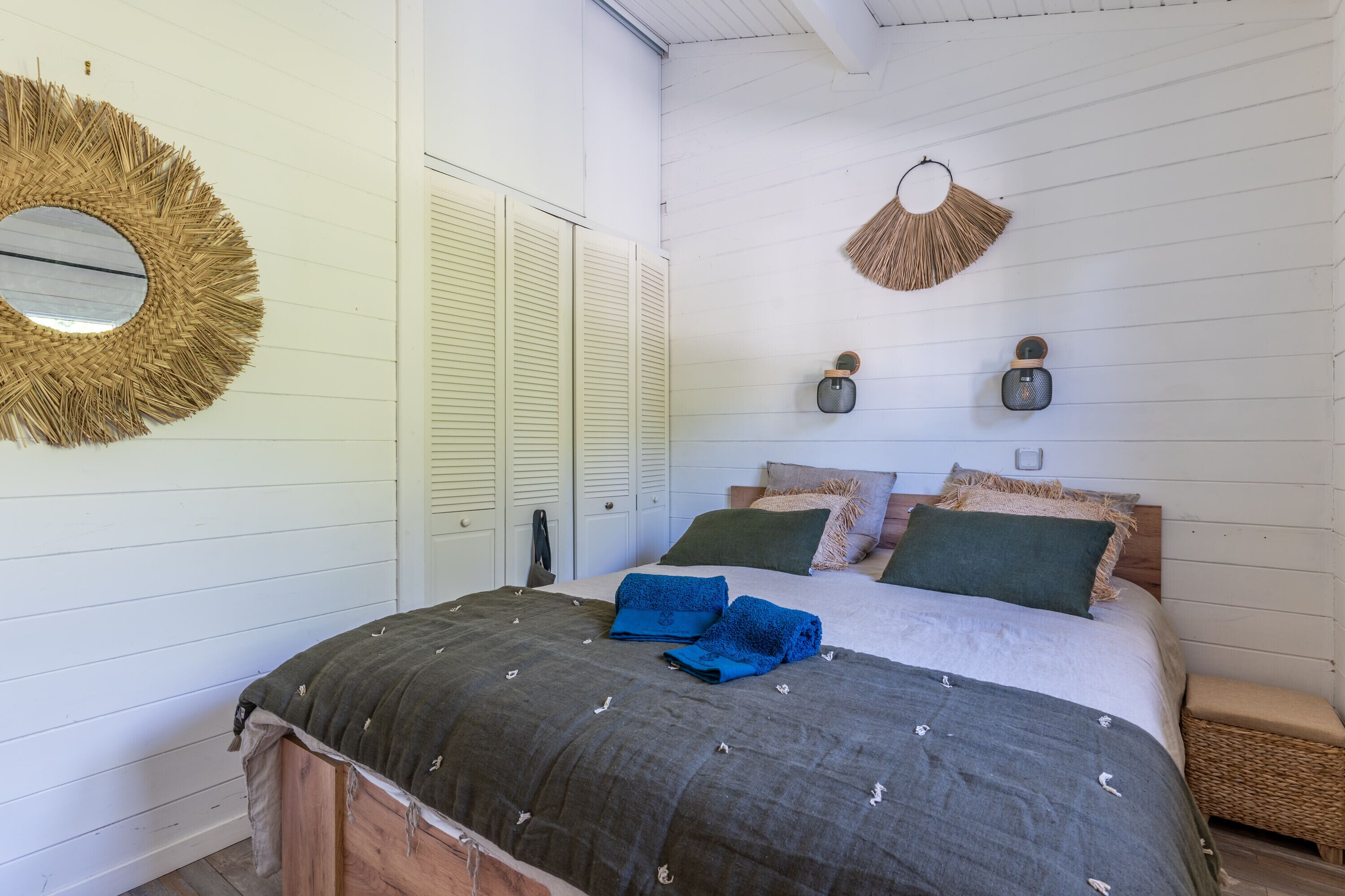 2 slaapkamers, een strijkplank/strijkijzer, wifi