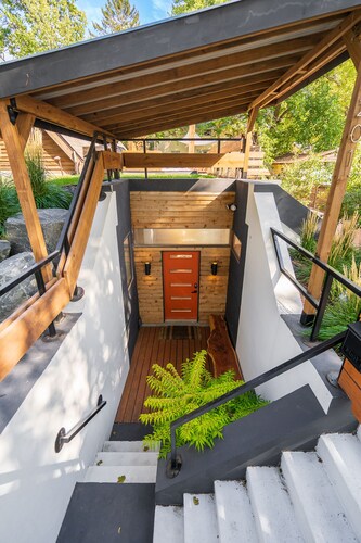 Dove's Nest | Unique Earth Home | Decks