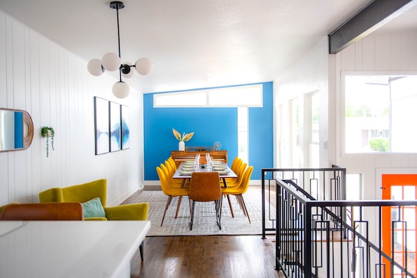 Bright Denver retreat with dining area perfect for gatherings.