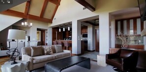 Een smart-tv en een open haard