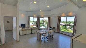 Departamento panorámico | Área de sala de estar