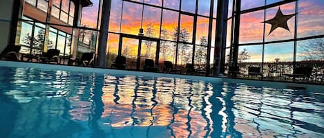 Una piscina techada