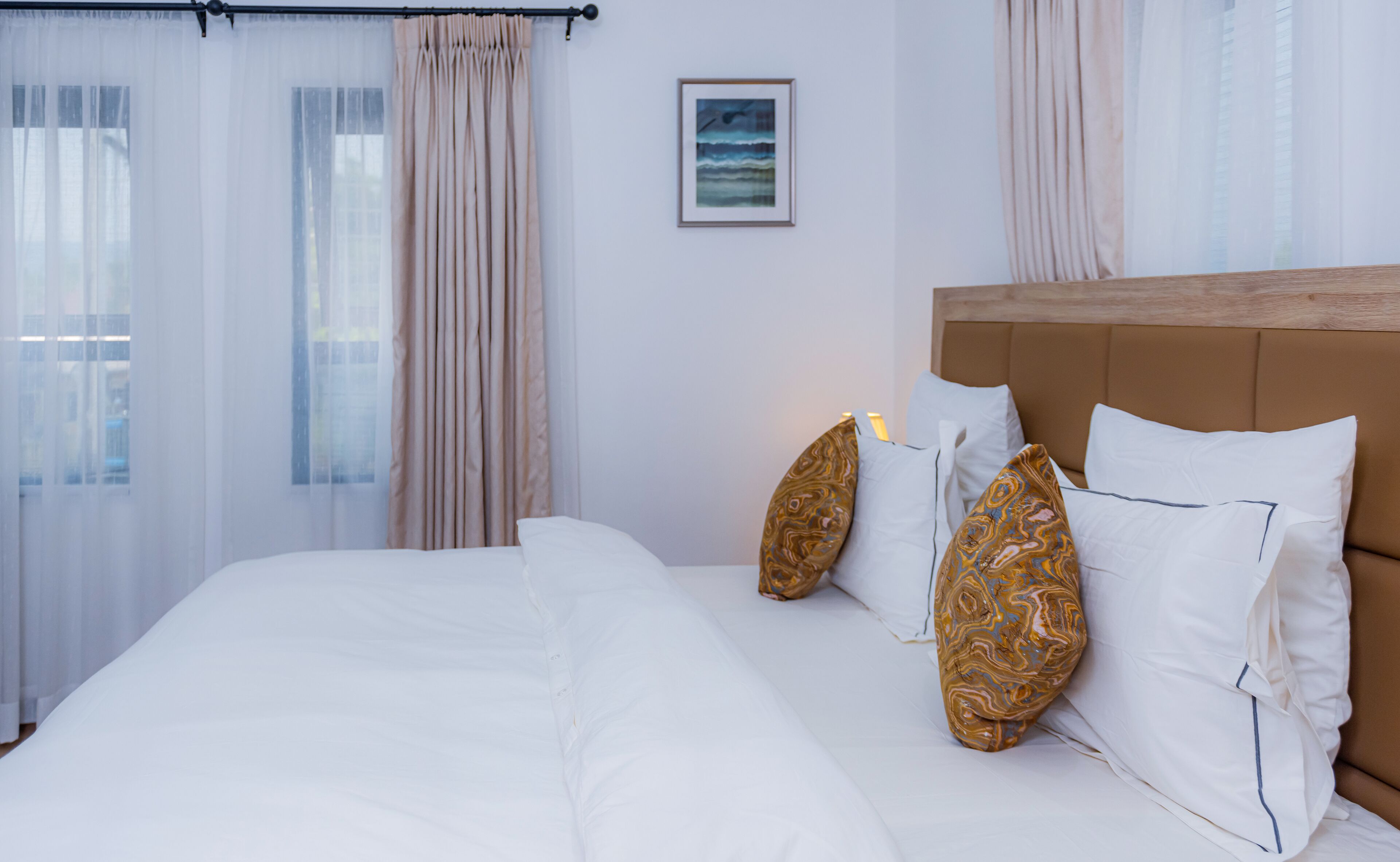 Suite estudio Premium | Ropa de cama hipoalergénica y caja de seguridad en la habitación 