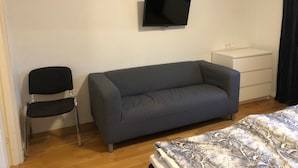 Apartemen, 2 Tempat Tidur Twin | 1 kamar tidur, Wi-Fi gratis, dan seprai linen