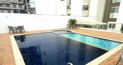 Luxury and sophisticated apartment next to the most beautiful beaches in the center of Guarapari.