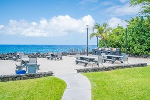 公寓客房, 1 張加大雙人床和 1 張沙發床 (Kona Isle C38) | 海灘