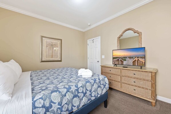5 bedrooms, iron/ironing board, free WiFi, bed sheets
