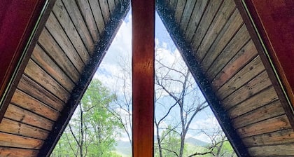 Dog Friendly Smoky Mts A-Frame with Views and Modern Decor