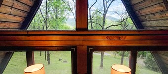 Dog Friendly Smoky Mts A-Frame with Views and Modern Decor