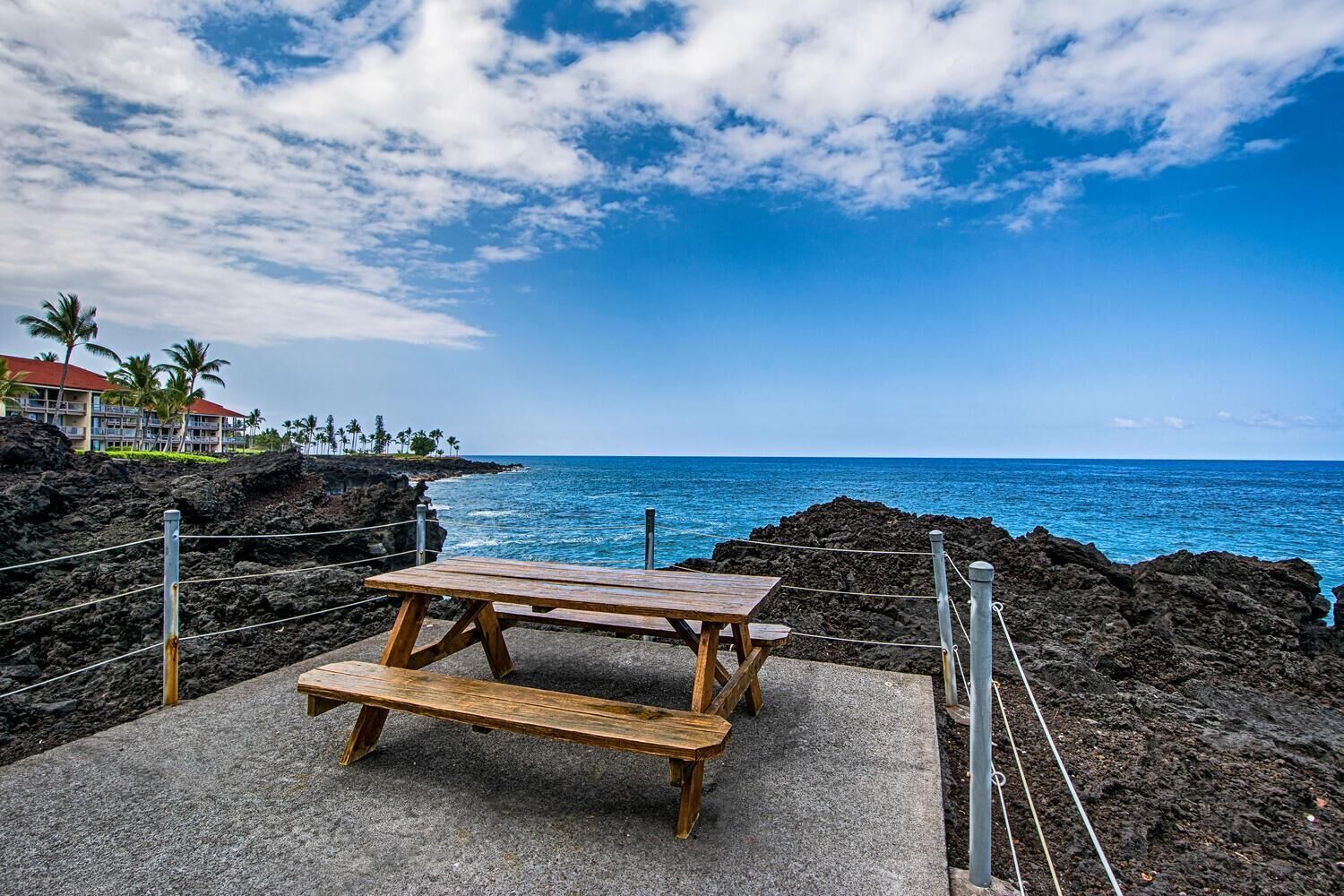 Condo, 1 King Bed (Keauhou Kona Surf & Racquet Club#10) | Outdoor dining