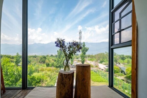 Utsikt fra overnattingsstedet