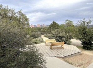 Property grounds - “The Mercantile” is a farmhouse style home on Morning Line Ranch. (New Harmony)