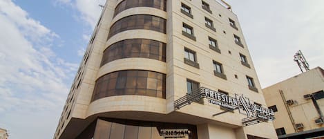 Overnatningsstedets facade