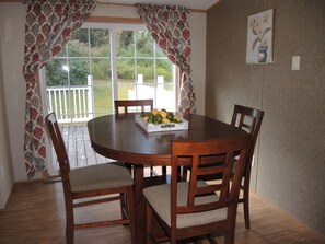 Dining - At Home Base I, 1 of 4 units. You'll feel right at home, 1/2 mile to Dreams Park (Milford)