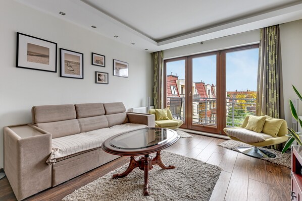 Apartment | 2 bedrooms, individually decorated, individually furnished, travel crib - Lion Apartments - Parkur 2 (Sopot)