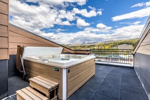 Idromassaggio all'aperto