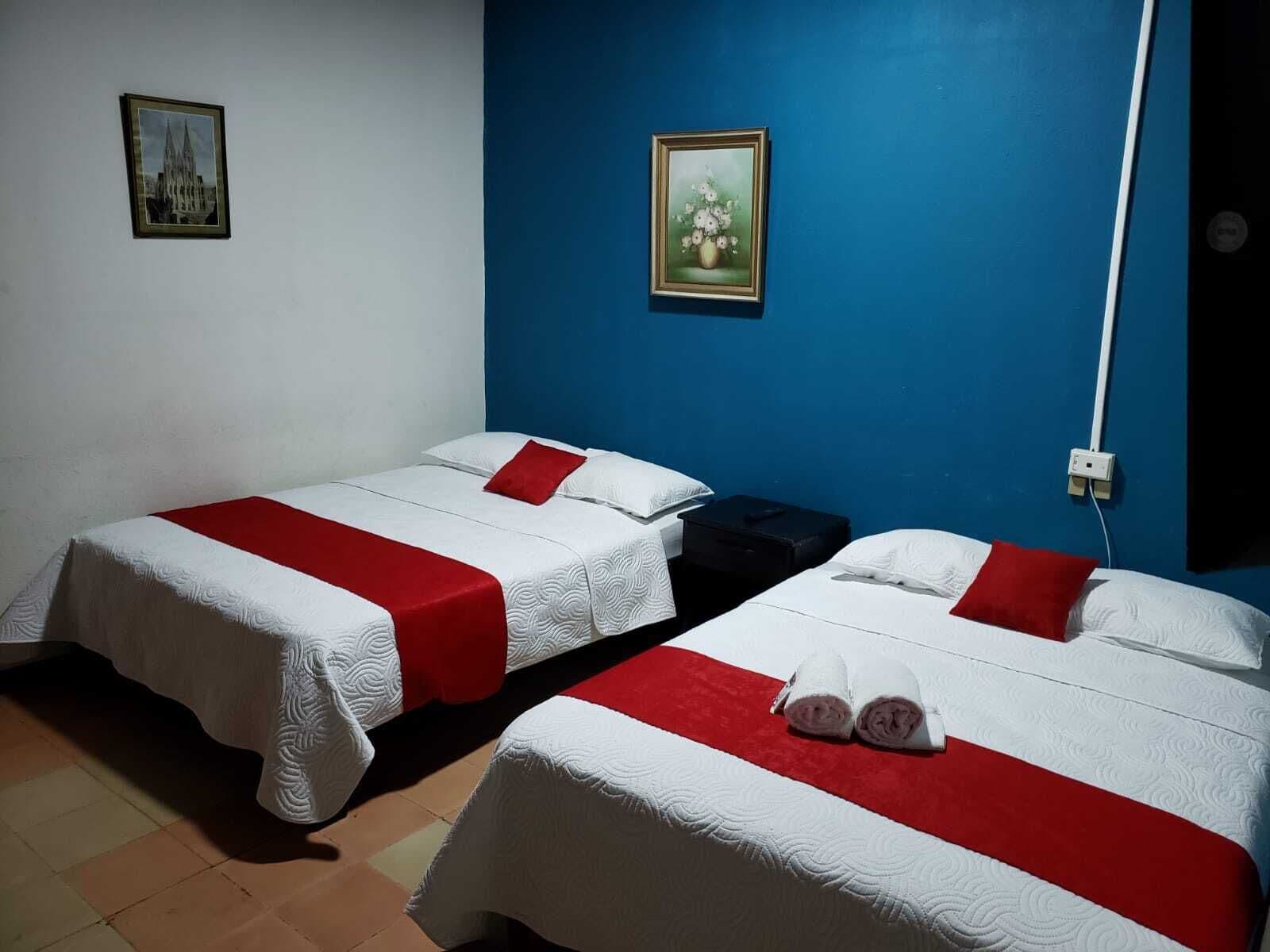 standard quadruple room | 1 bedroom, premium bedding, iron/ironing board, free wifi