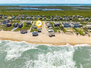 Beach nearby, beach towels - 4 bedroom, semi-oceanfront,community pool (Nags Head)