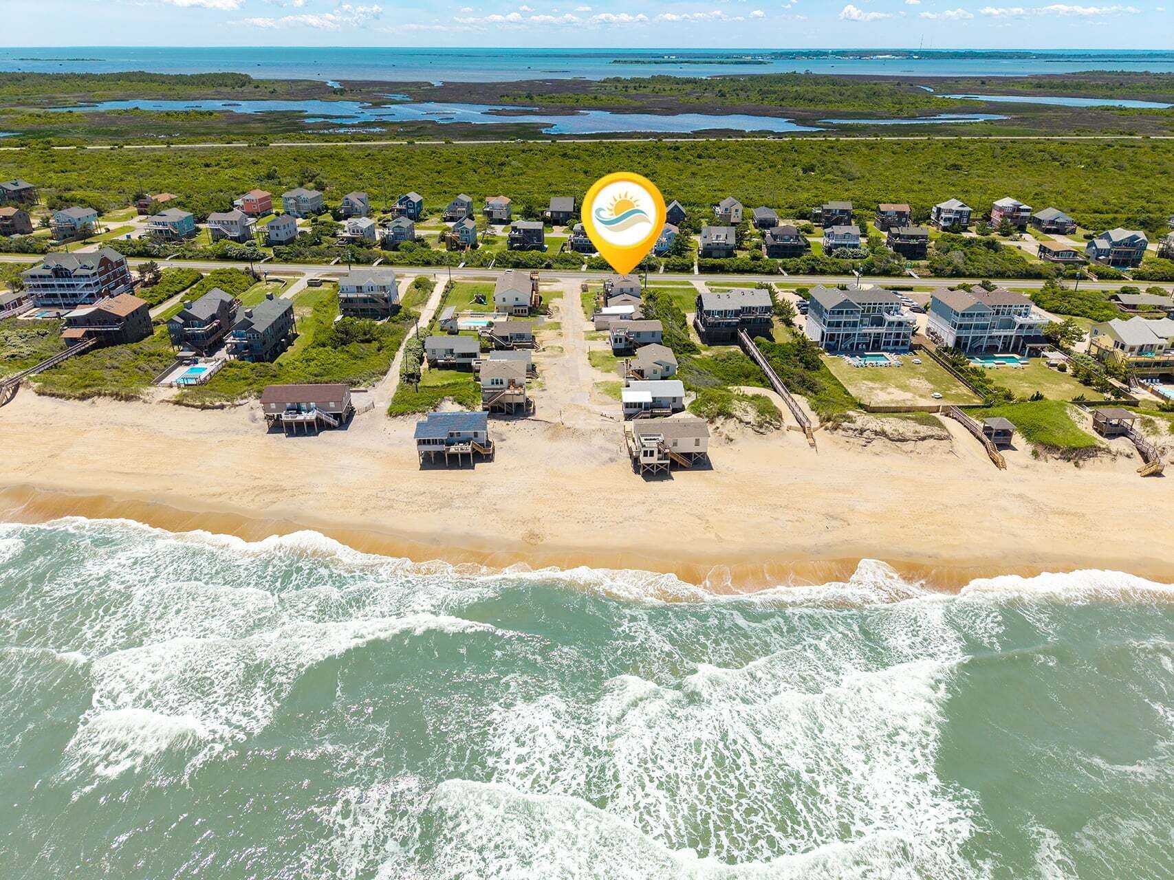 Beach nearby
