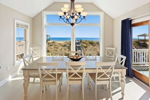 Dining - Just Fab * Oceanfront * Elevator * Saltwater Pool * Hot Tub * Game Room * Views (Nags Head)