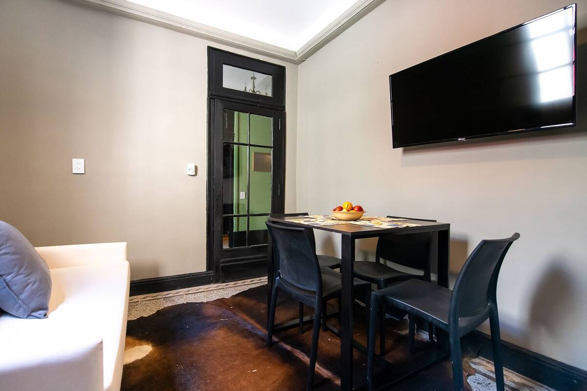 Apartment, 2 Bedrooms, Balcony | Living area | 40-inch flat-screen TV with cable channels, TV