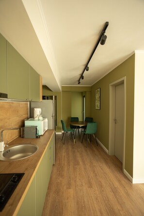Deluxe-Apartment | Eigene Kochnische
