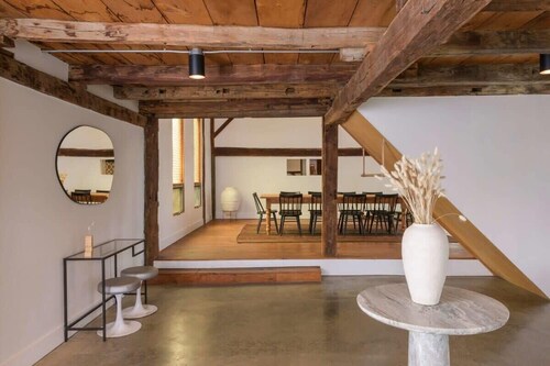 Pool, Fireplace, Converted Barn! | Chic Barn House