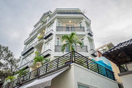 Façade de lâhĂ©bergement