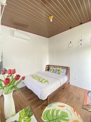 Cabaña Deluxe | Decoración individual, mobiliario individual, cortinas opacas
