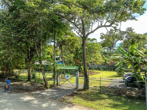 Overnatningsstedets område