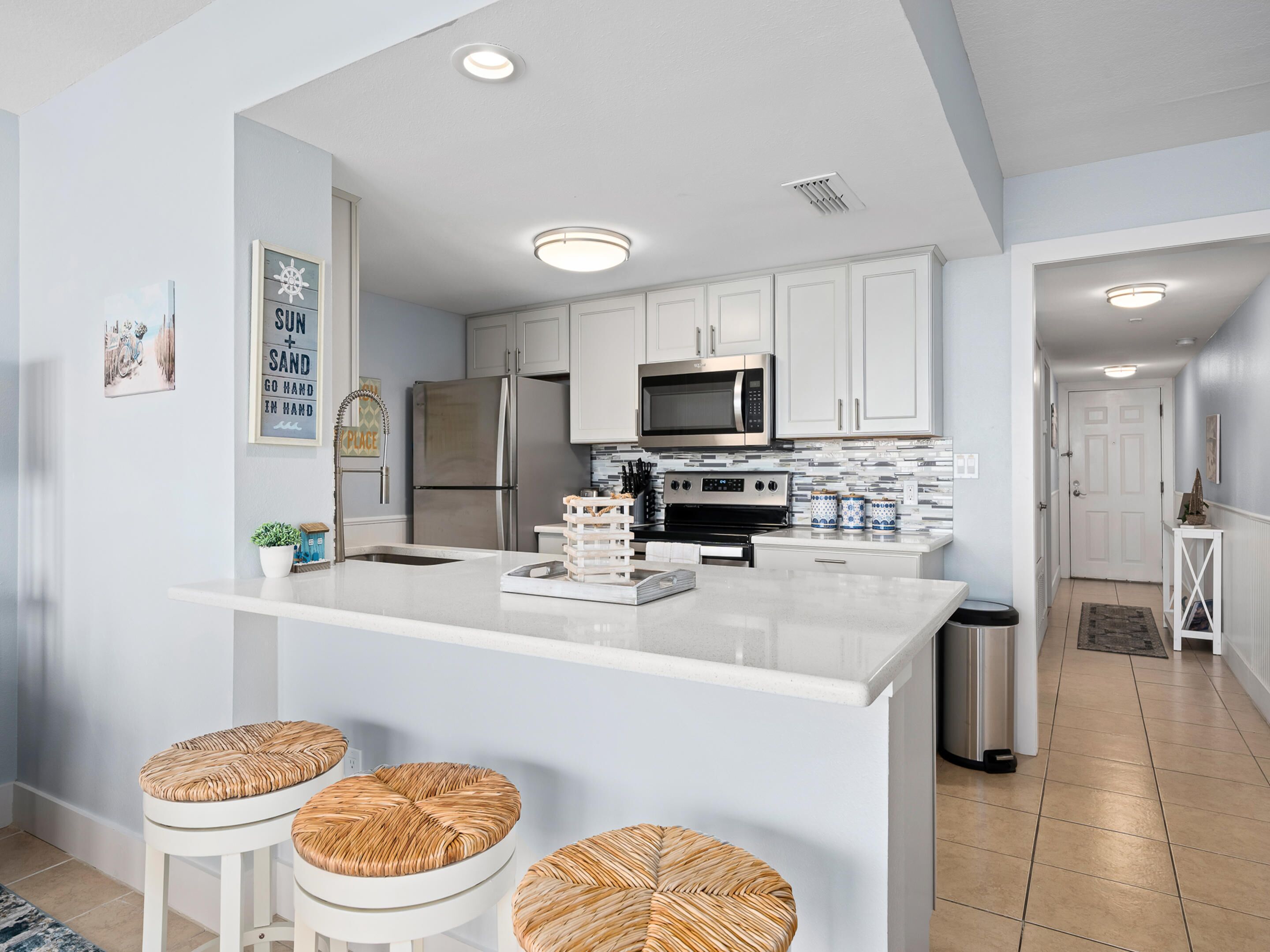 Condo, 1 Queen Bed with Sofa bed, Bay View (#309 - Pets) | Private kitchen