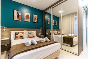 1 bedroom, laptop workspace, free WiFi, bed sheets