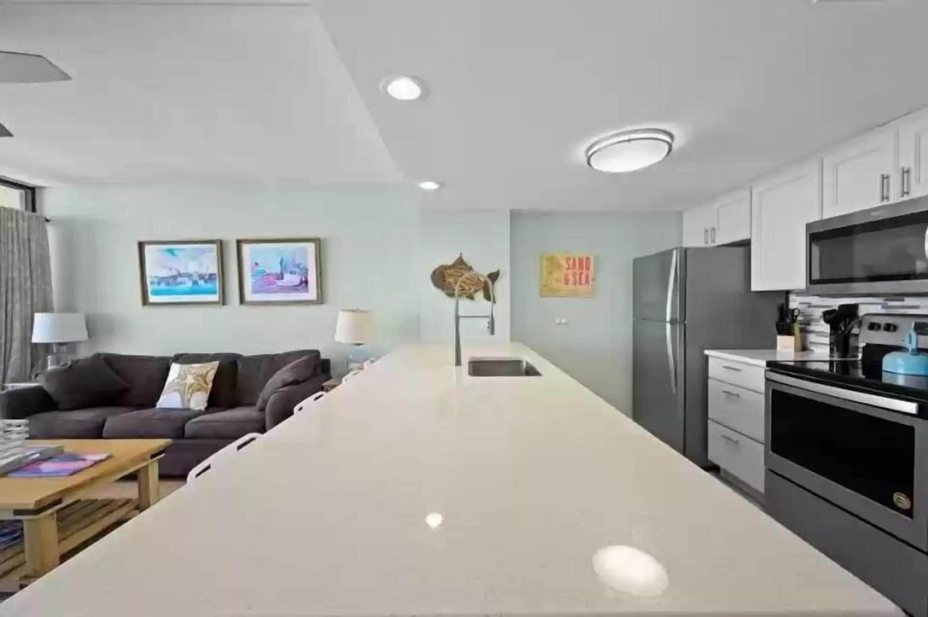 Condo, 1 King Bed with Sofa bed, Patio (Windward Passage - No Pets Allowed) | Private kitchen | Fridge, microwave, dishwasher, coffee/tea maker