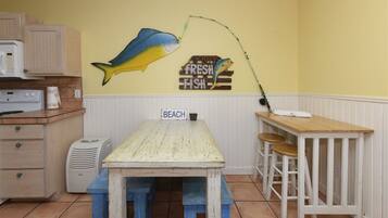 Condo, Multiple Beds, Patio (#15 - No Pets Allowed) | Private kitchen | Fridge, microwave, oven, stovetop