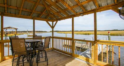Deep Water Dock and Home on the GA Coast