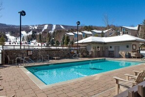 Pool - Rare Ski-In/Ski-Out Townhome! Windham Mountain at your back door! (Windham)