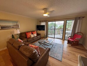 Condo, 2 Queen Beds (HIB-H301 New Rental 3 Pools Free Tix ) | Living room - Hib-h301 New Rental 3 Pools Free Tix 2BR (St. Augustine)