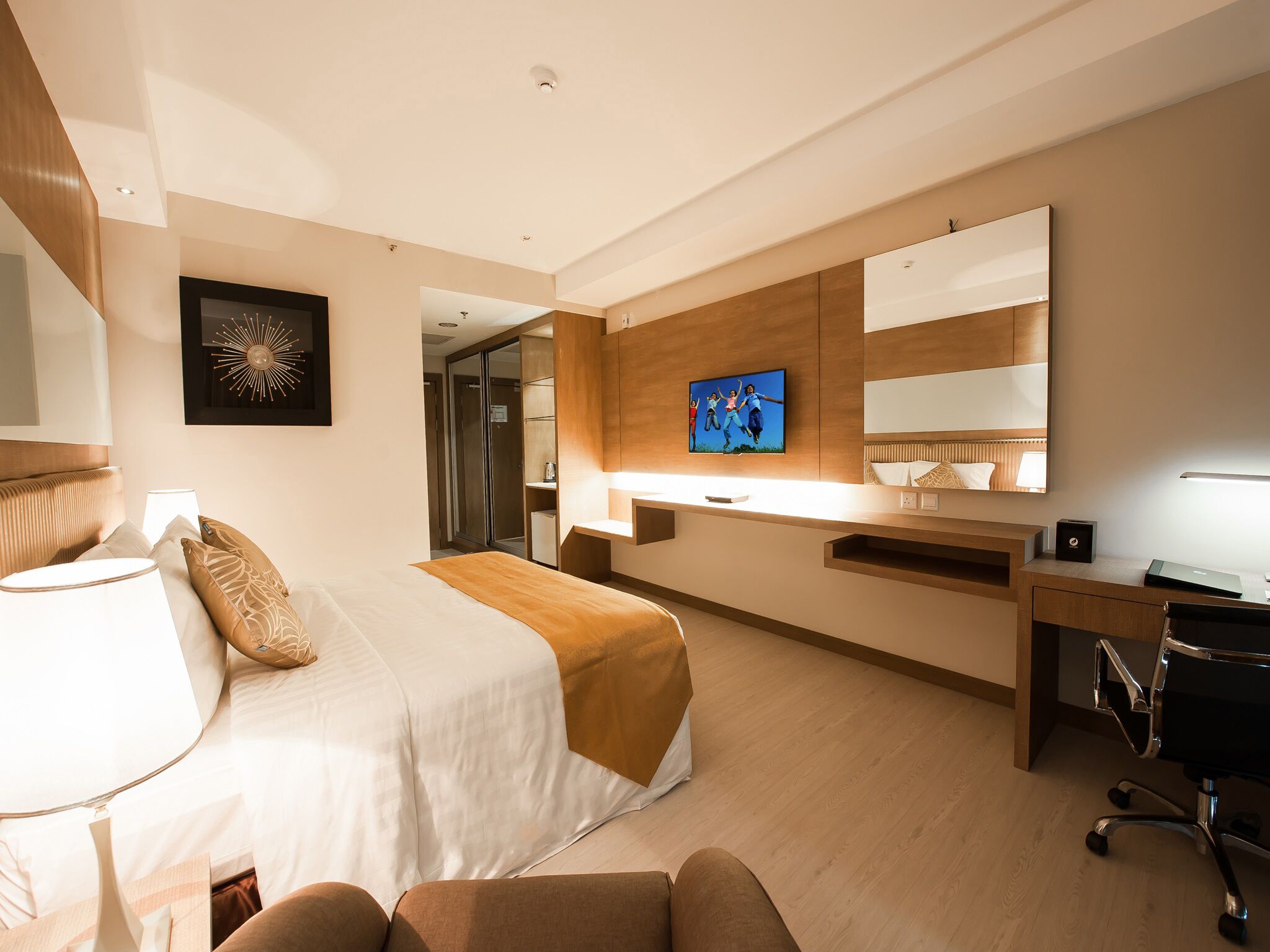 华丽双床房, 城市景观 | Select Comfort 床、客房内保险箱、特色装修、特色家居