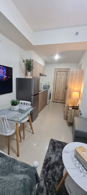 Living area - Unit 1017 - Chateau Studio @ INSPIRIA (Davao City)