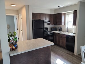 Private kitchen - Lovely 1 Bedroom. Home away from home! (Harper Woods)