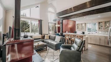 別墅 (3 Bedrooms) | 起居區 | 壁爐