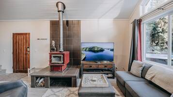 Villa (3 Bedrooms) | Living area | Fireplace