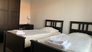 Business appartement | 2 slaapkamers, hypoallergeen beddengoed, een bureau, een laptopwerkplek